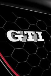 Volkswagen Golf VI első lökhárító GTI felirat