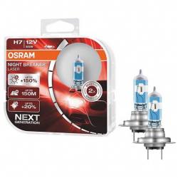 OSRAM Night Breaker Laser H7 +150% 2 darabos csomag